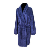 Terry Velour Shawl Collar Robe (Q214211)