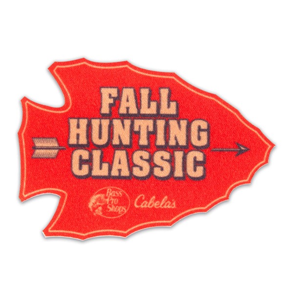 8 Inch Dye Sublimated Patches  Imprinted with Logo (Q216011)