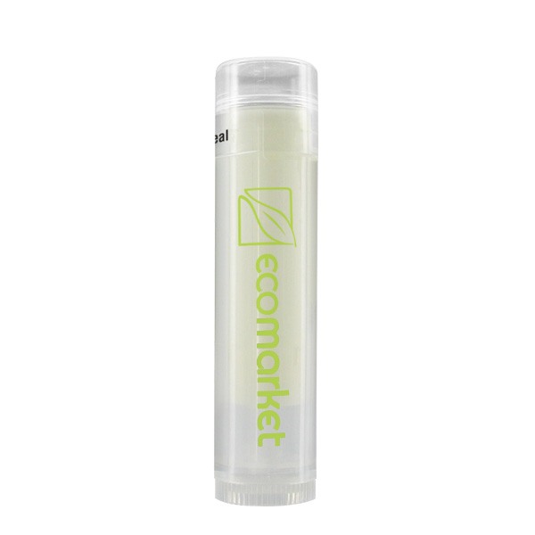 Natural Lip Moisturizers In Clear Tube  Imprinted with Logo (Q216811)