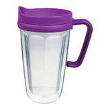 16 Oz. Thermal Travel Mug - White Paper Insert (Q221522)
