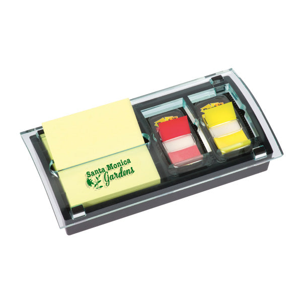 Post-It® Pop-Up Note And Flag Dispensers  Imprinted with Logo (Q225811)