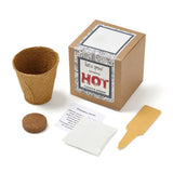 Cayenne Peppers Growables Planter In Kraft Gift Box (Q230422)