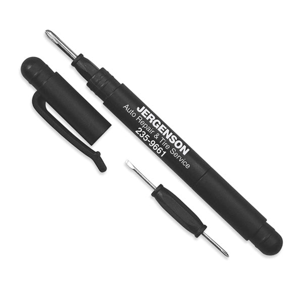 Micro Tip 4-In-One Screwdrivers  Imprinted with Logo (Q230811)