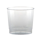 9 Oz. Clear Fluted Plastic Cup (Q232211)