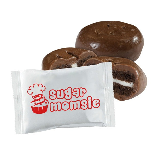 Wrapped Chocolate Mini Sandwich Cookies  Imprinted with Logo (Q234711)