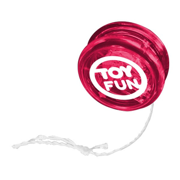 2" Clear with Red LED Yo-Yos (Q239911)