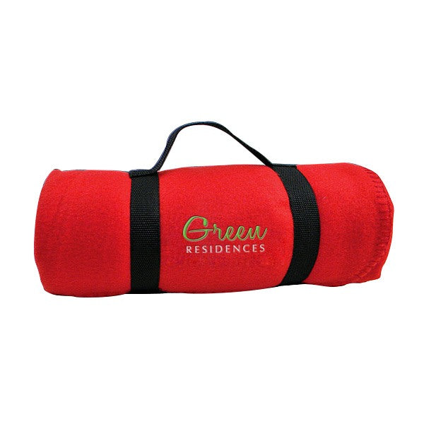 Custom Promo Blankets (Q244255) fleece blankets with Logo Quality