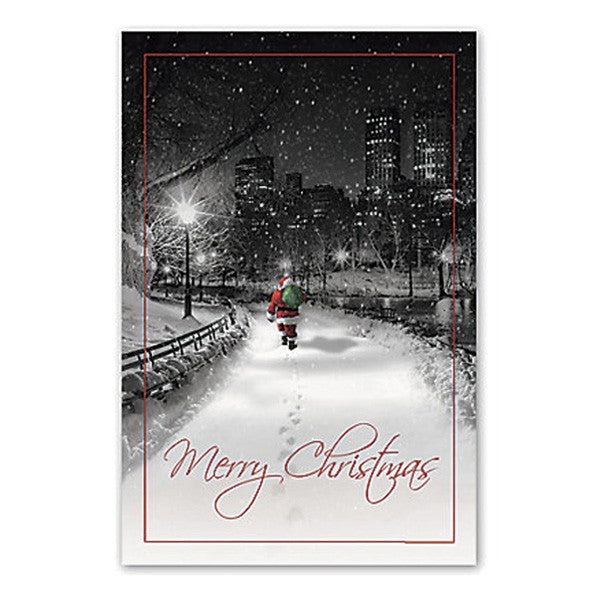 Midnight Santa Christmas Postcards 4