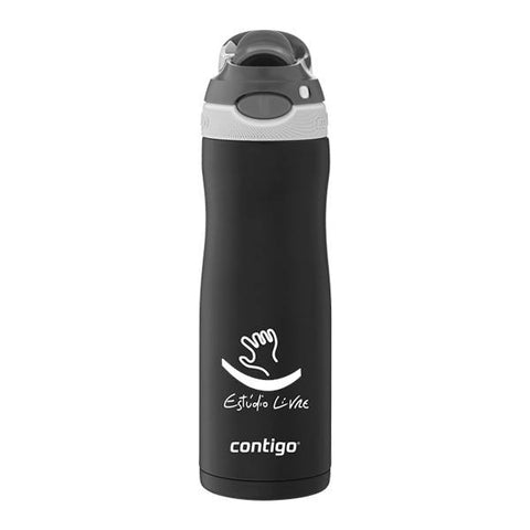 Contigo Chug Chill - 20 Oz Matte Black Bottle - Stainless Travel Mugs &  Tumblers with Logo - Q259111 QI