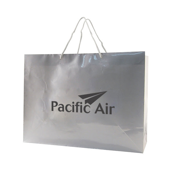Color Gloss Laminated Tote (16" x 6" x 12") (Q26340)