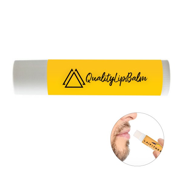 Mango Butter Bees Wax Cocoa Butter Lip Balm  Imprinted with Logo (Q264622)