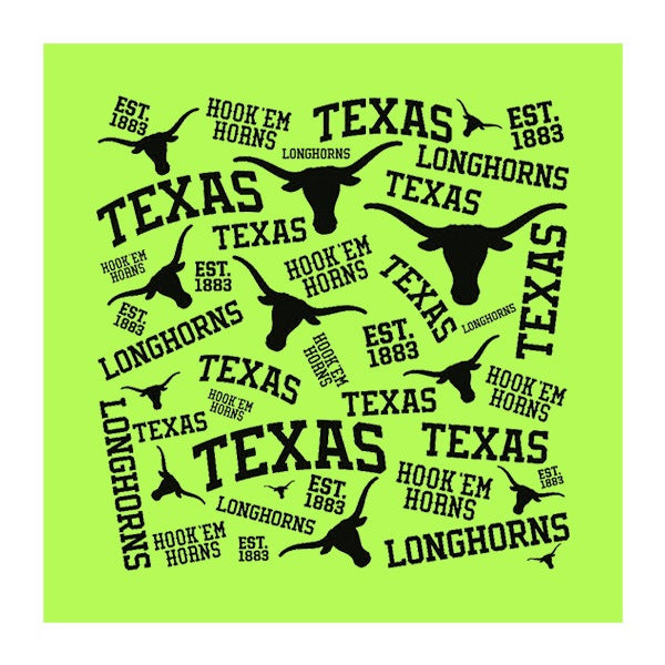4800 Series Solid Color Bandanas - Lime Green (Q266522)