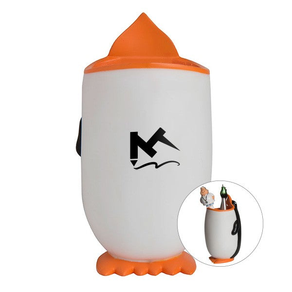 Penguin Pen Holder  Imprinted with Logo (Q267622)