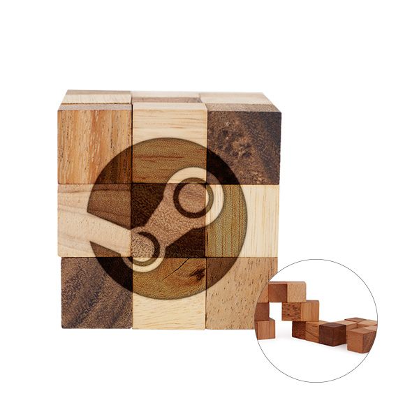 Copperhead Small Wood Puzzle  Imprinted with Logo (Q270211)