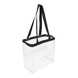 The 12 x 12 x 6 Inch Clear Open Tote Bag (Q276422)