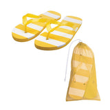 Striped Adult Flip Flops (Q278811)