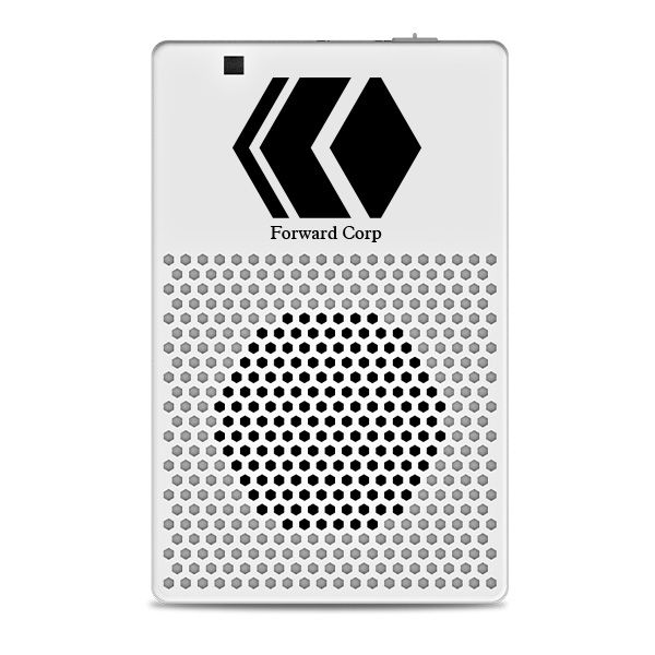 Groveland Park Stick-On Bluetooth Speaker  Imprinted with Logo (Q287422)