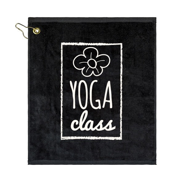 Premium Mid-Weight Velour Golf Towel - Printed Color (Q291322)