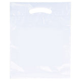 Fold Over Die Cut Plastic Bag (15" x 19" x 3") (Q293776)