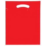 Fold Over Die Cut Plastic Bag (15" x 19" x 3") (Q293776)
