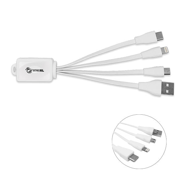 Newberry Dome Logo 5.9" 3 In1 Charging Cables (Q297422)