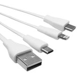 Newberry Dome Logo 5.9" 3 In1 Charging Cables (Q297422)