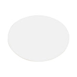 Circle White Paperboard Coasters (Q300411)