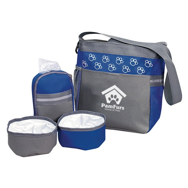 600D Polyester Pet Accessory Bags  Imprinted with Logo (Q302811)