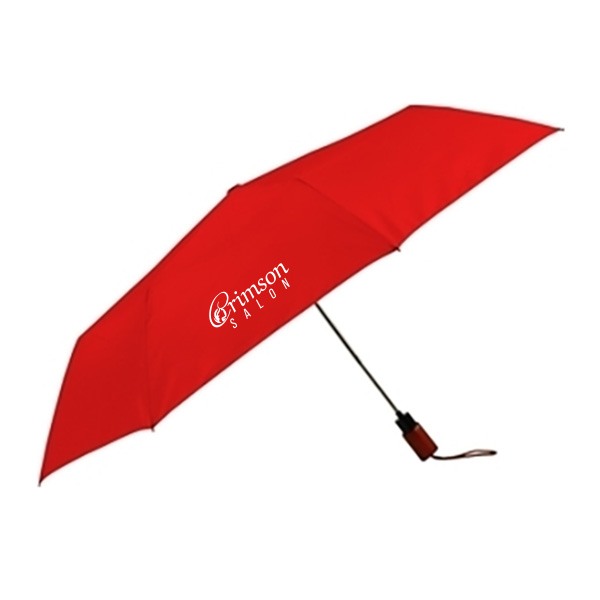 The 44 Inch Auto Open 3 Fold Umbrella  Imprinted with Logo (Q307422)