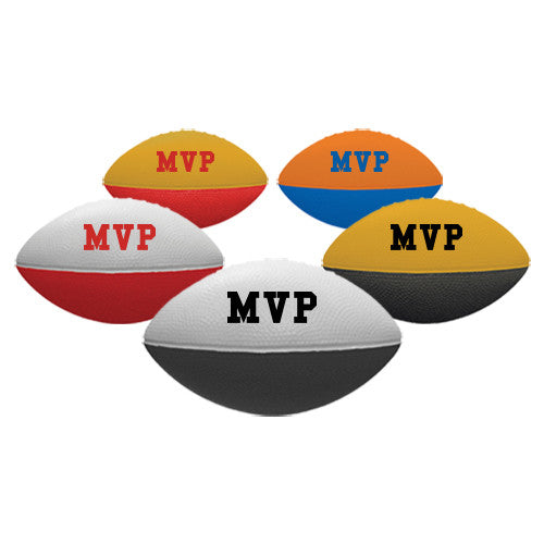 Personalized 7" Two-Toned Foam Footballs (Q320311) -  - 1