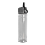 24 Oz. Slim Fit Water Bottle - Ring Straw Lid (Q323722)