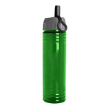 24 Oz. Slim Fit Water Bottle - Ring Straw Lid (Q323722)