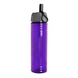 24 Oz. Slim Fit Water Bottle - Ring Straw Lid (Q323722)