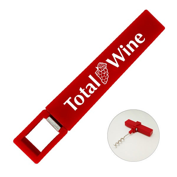 Wine Corkscrew & Bottle Openers  Imprinted with Logo (Q327911)