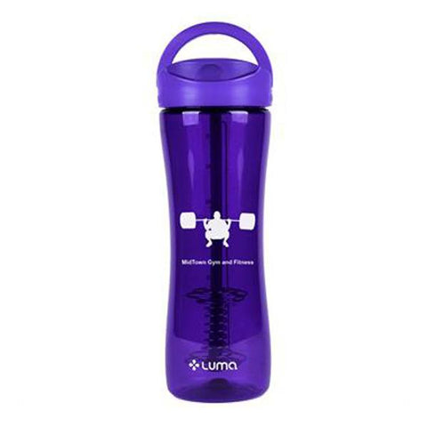 28 Oz. Luma Shaker Bottle - Purple - Shaker Bottles with Logo