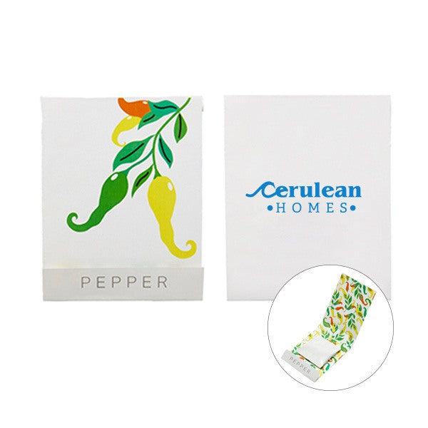 Cayenne Seed Matchbook  Imprinted with Logo (Q330422)