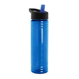 24 Oz. Slim Fit Water Bottles - Flip Straw Lid (Q332722)