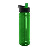 24 Oz. Slim Fit Water Bottles - Flip Straw Lid (Q332722)