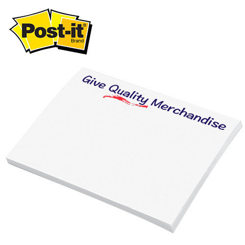 Post-itå¨ Custom Printed Notes (3" x 4") (Q33394) -  - 1