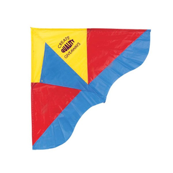 Large Triangle Kites  Imprinted with Logo (Q335611)