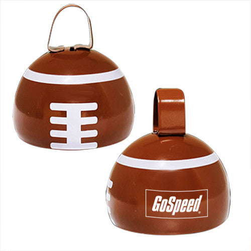 Football Shaped Metal Cowbells (Q337411)