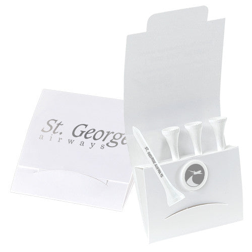Imprinted 4-1 Golf Tee Packets with 2.75" Tees (Q338311) - 