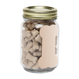 Mini Dog Bones in Pint Jar with Bone Magnet (Q339811)
