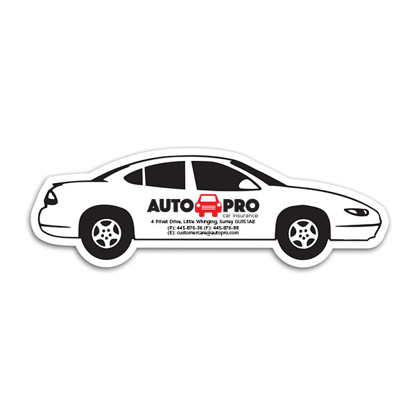 New Car 4-Door Magnet  Imprinted with Logo (Q345511)