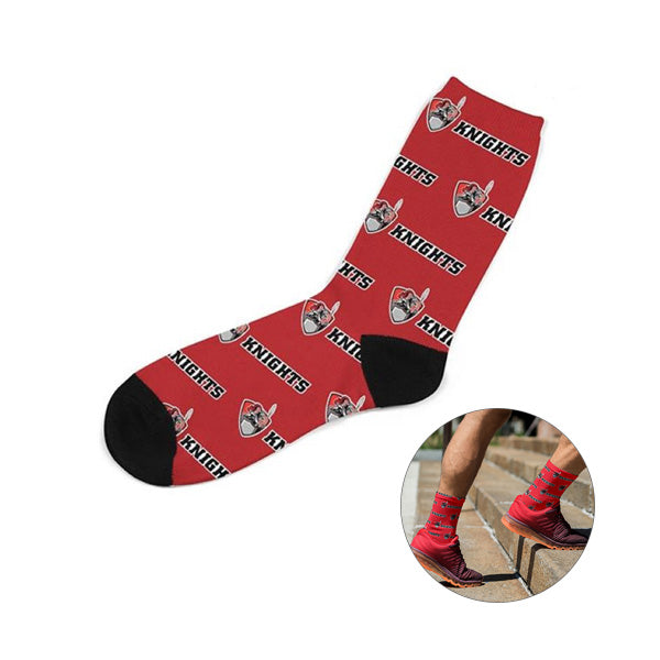 Crew Socks Full Color Sublimated  Imprinted with Logo (Q348722)