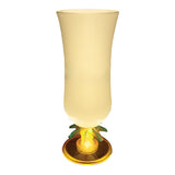 15 Oz. Lighted Palm Tree Stem Hurricane Glass (Q357211)