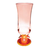 15 Oz. Lighted Palm Tree Stem Hurricane Glass (Q357211)