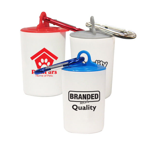 Full Color Pet Waste Bag Dispensers  Imprinted with Logo (Q357511)