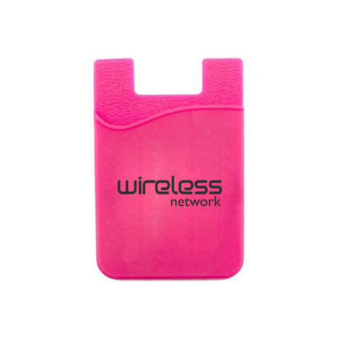Advertising 3M Silicone Smart Wallet Cell Phone Card Holders