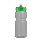 Translucent Recreation Bottle with Push Pull Lid (20.oz) (Q360311)